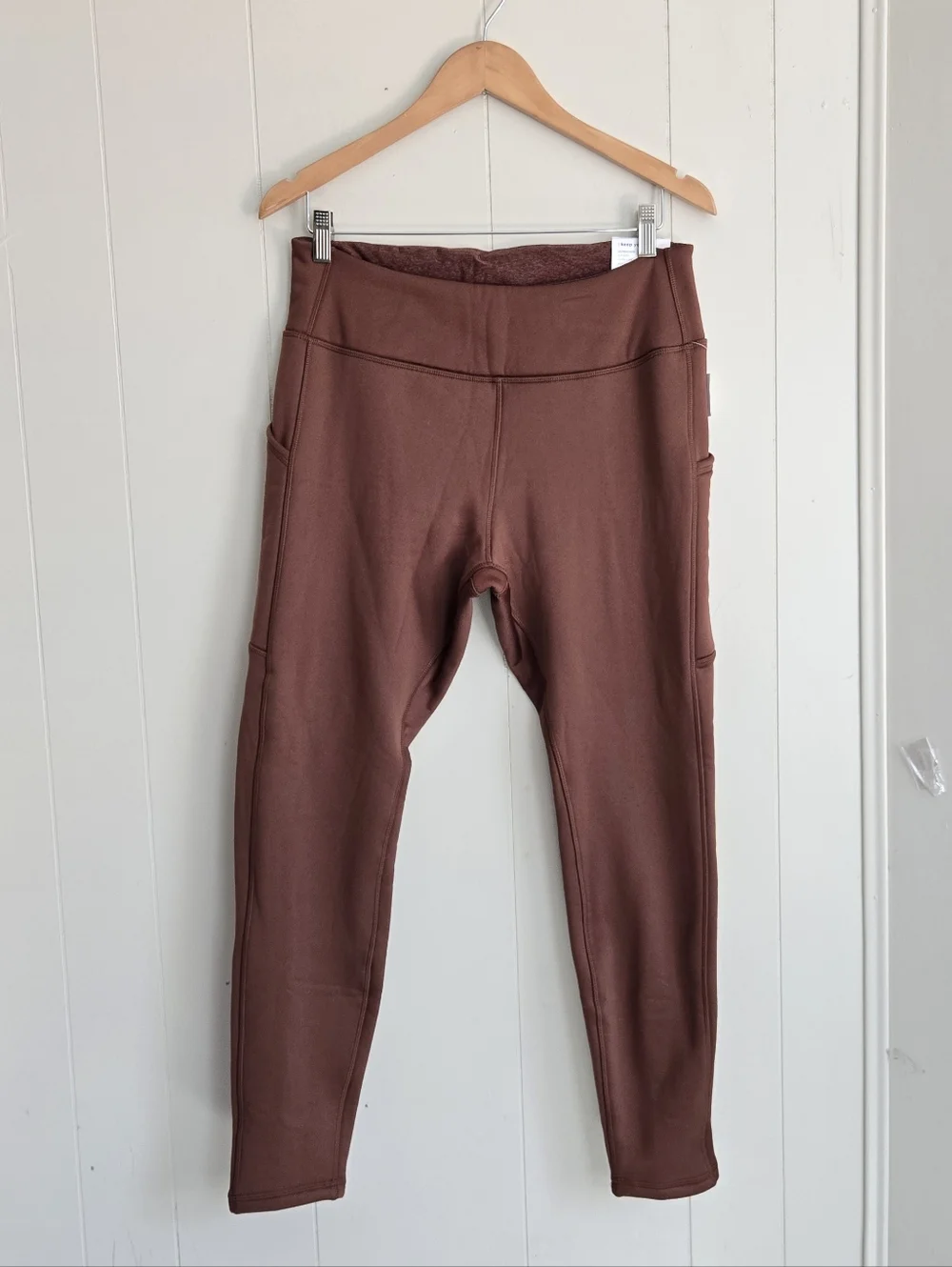 Old Navy Brown High-Rise Full-Length Leggings Ultra Cozy -Size L